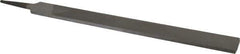 Value Collection - 14" Long, Smooth Cut, Hand American-Pattern File - Tang - Apex Tool & Supply