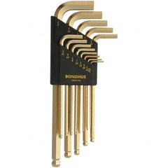 Bondhus - Hex Key Sets Tool Type: Ball End Handle Type: L-Key Long Arm - Apex Tool & Supply