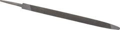Value Collection - 8" Long, Bastard Cut, Taper American-Pattern File - Single Cut, Tang - Apex Tool & Supply