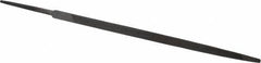 Value Collection - 6" Long, Taper American-Pattern File - Single Cut, Tang - Apex Tool & Supply