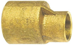 NIBCO - 3/4 x 1/2" Cast Copper Pipe Eccentric Coupling - C x C, Pressure Fitting - Apex Tool & Supply