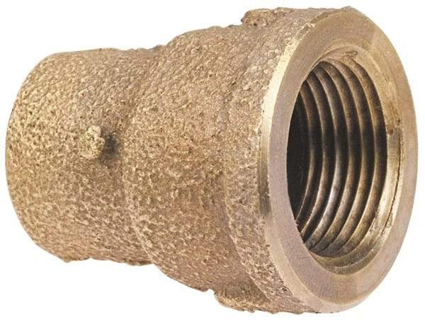 NIBCO - 1 x 1-1/2" Cast Copper Pipe Adapter - C x F, Pressure Fitting - Apex Tool & Supply