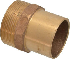 NIBCO - 2" Cast Copper Pipe Adapter - FTG x M, Pressure Fitting - Apex Tool & Supply