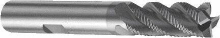 Sandvik Coromant - 18mm, 4 Flute, Solid Carbide, 0.4mm Corner Chamfer End Mill - 92mm OAL, 40° Helix, Right Hand Flute, 32mm LOC, Right Hand Cut - Apex Tool & Supply