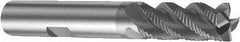 Sandvik Coromant - 8mm, 19mm LOC, 8mm Shank Diam, 63mm OAL, 4 Flute, Solid Carbide Square End Mill - Single End, TiAlN Finish, Spiral Flute, 40° Helix, Centercutting, Right Hand Cut, Right Hand Flute, Series CoroMill Plura - Apex Tool & Supply