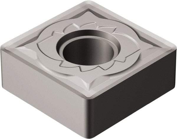 Sandvik Coromant - DNMG644 SMR Grade H13A Carbide Turning Insert - Uncoated, 55° Diamond, 3/4" Inscr Circle, 1/4" Thick, 1/16" Corner Radius - Apex Tool & Supply