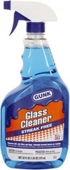 Gunk - Ammonium Hydroxide Glass Cleaner - 33 oz Spray Bottle - Apex Tool & Supply