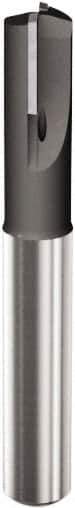 Seco - 6mm, 13mm LOC, 8mm Shank Diam, 64mm OAL, 2 Flute, Polycrystalline Diamond (PCD) Square End Mill - Single End, Uncoated, Straight Flute, Centercutting, Right Hand Cut, Right Hand Flute, Series JPD890 - Apex Tool & Supply