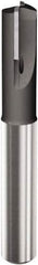 Seco - 6mm, 13mm LOC, 8mm Shank Diam, 64mm OAL, 2 Flute, Polycrystalline Diamond (PCD) Square End Mill - Single End, Uncoated, Straight Flute, Centercutting, Right Hand Cut, Right Hand Flute, Series JPD890 - Apex Tool & Supply