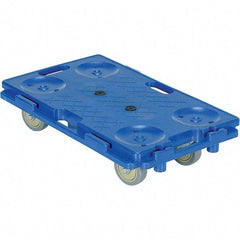 Vestil - 250 Lb Capacity Plastic Dolly - 26" Long x 16" Wide - Apex Tool & Supply