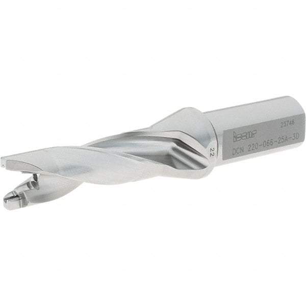 Iscar - 22mm to 22.9mm Diam, 3xD, 66mm Max Depth, 25mm Shank Diam, 156.8mm OAL, Replaceable-Tip Drill - FCP, ICK, ICK-2M, ICM, ICN, ICP, iCP-2M Insert, 22 Seat Size, 70640255 Toolholder, Series SumoCham - Apex Tool & Supply