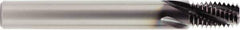 OSG - 1 - 11-1/2 NPTF, 0.78" Cutting Diam, 4 Flute, Solid Carbide Helical Flute Thread Mill - Internal Thread, 1" LOC, 4" OAL, 1" Shank Diam - Apex Tool & Supply