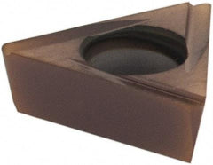 Sumitomo - TPGT631 FX Grade AC510U Carbide Turning Insert - TiAlN/AlCrN Finish, 60° Triangle, 3/16" Inscr Circle, 3/32" Thick, 1/64" Corner Radius - Apex Tool & Supply