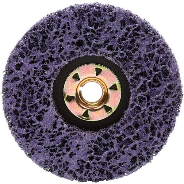 3M - 6" Diam, Silicon Carbide Hook & Loop Disc - Very Coarse Grade, Coated, - Apex Tool & Supply