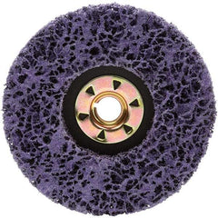 3M - 6" Diam, Silicon Carbide Hook & Loop Disc - Very Coarse Grade, Coated, - Apex Tool & Supply
