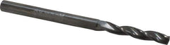 Accupro - 11/64" 150° Solid Carbide Jobber Drill - Bright Finish, Spiral Flute, 2-3/4" OAL, Standard Point - Apex Tool & Supply