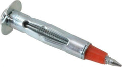 Powers Fasteners - #6 Screw, 1/8" Diam, 2" Long, 3/8 to 1/2" Thick, Sleeve Drywall & Hollow Wall Anchor - Steel, Use in Concrete, & Masonry, Drywall, Plywood & Wallboard - Apex Tool & Supply