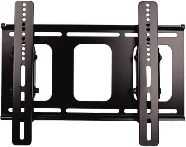 Video Mount - Flat Panel Tilt Mount For 27 to 42 Inch LCD Monitor - Black, 100 Lbs. Load Capacity, 15° Max Tilt Angle, Wall Mount Tilting - Apex Tool & Supply