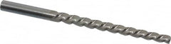 Alvord Polk - #3 Pin, 0.2294" Diam, 0.1813" Small End, 0.2344" Diam Straight Shank, 2-5/16" Flute, Taper Pin Reamer - Apex Tool & Supply
