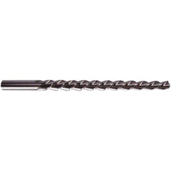 Alvord Polk - #6/0 Pin, 0.081" Diam, 0.0611" Small End, 0.0938" Diam Straight Shank, 15/16" Flute, Taper Pin Reamer - Apex Tool & Supply