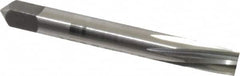 Alvord Polk - #1 Pin, 0.1798" Diam, 0.1447" Small End, 3/16" Diam Straight Shank, 1-11/16" Flute, Taper Pin Reamer - Apex Tool & Supply