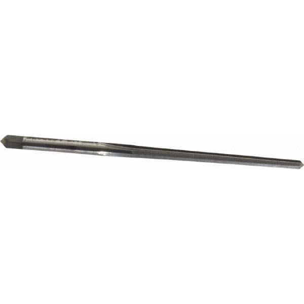 Alvord Polk - #5/0 Pin, 0.0966" Diam, 0.0719" Small End, 0.1094" Diam Straight Shank, 1-3/16" Flute, Taper Pin Reamer - Apex Tool & Supply