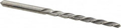 Alvord Polk - #3/0 Pin, 0.13" Diam, 0.1029" Small End, 0.1406" Diam Straight Shank, 1-5/16" Flute, Taper Pin Reamer - Apex Tool & Supply