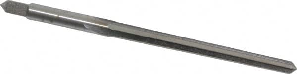 Alvord Polk - #2/0 Pin, 0.1462" Diam, 0.1137" Small End, 0.1562" Diam Straight Shank, 1-9/16" Flute, Taper Pin Reamer - Apex Tool & Supply