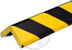 PRO-SAFE - Flexible Polyurethane Foam Type H+ Corner Protector - Yellow/Black - Apex Tool & Supply