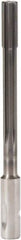 Seco - 6.33mm Solid Carbide 6 Flute Chucking Reamer - Straight Flute, 10mm Straight Shank, 83mm Flute Length, 115mm OAL - Apex Tool & Supply