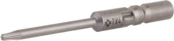 Wera - 4mm Drive, Torx Precision Screwdriver Bit - 1-9/16" OAL - Apex Tool & Supply