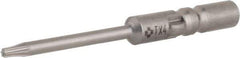 Wera - 4mm Drive, Torx Precision Screwdriver Bit - 1-9/16" OAL - Apex Tool & Supply