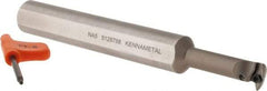 Kennametal - GP..., CSPI Internal Indexable Profiling Toolholder - 1/2" Shank Width, 4" Long, Steel, Through Coolant - Apex Tool & Supply