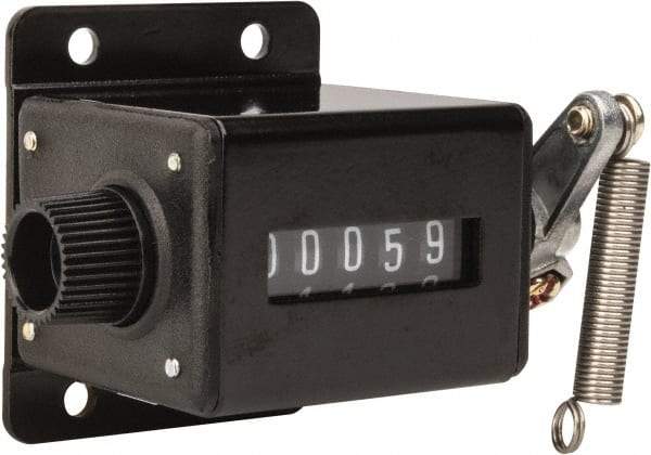 Value Collection - 5 Digit Mechanical Display Stroke Counter - Manual Reset - Apex Tool & Supply