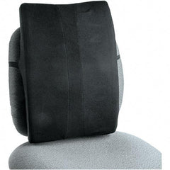 Safco - Black Backrest - For Office Chairs, Car Seat & Home Use - Apex Tool & Supply