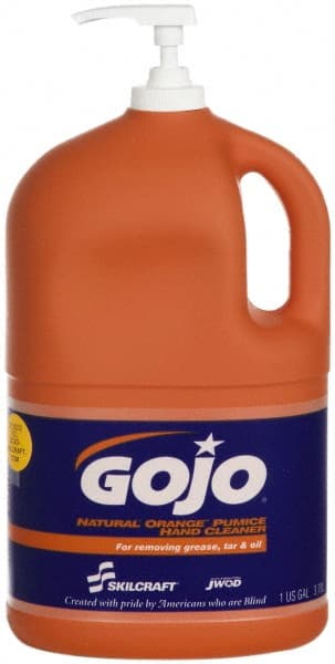 Hand Cleaner: 1 gal Bottle Liquid, Citrus Scent