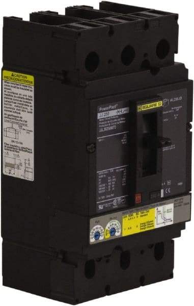 Square D - 250 Amp, 600 V, 3 Pole, Panel Mount Circuit Breaker - Electronic Trip, Multiple Breaking Capacity Ratings, 3/0 AWG - Apex Tool & Supply