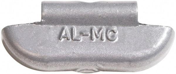 Bada - 2.5 oz MCFE Wheel Weight - Yellow, Steel, For Use with Automotive & Light Trucks - Apex Tool & Supply