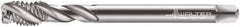 Walter-Prototyp - M36x4.00 Metric 4 Flute 6H Modified Bottoming Spiral Flute Tap - Cobalt, Bright Finish, 200mm OAL, Right Hand Flute, Right Hand Thread, Series 7056770 - Apex Tool & Supply