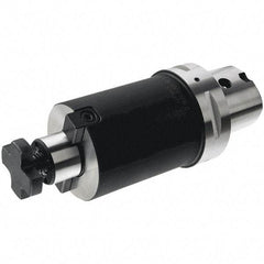 Iscar - C6 Modular Connection 27mm Pilot Diam Shell Mill Holder - 100mm Flange to Nose End Projection, 58mm Nose Diam, Through-Spindle Coolant - Exact Industrial Supply