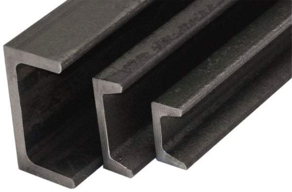 Value Collection - Channel Iron Material Specification: Low Carbon Steel Wall Thickness (Inch): 1/8 - Apex Tool & Supply