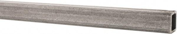 Value Collection - 1 Inch Square x 6 Ft. Long, Low Carbon Steel, Square Welded Tube - 0.12 Inch Wall Thickness, Low Carbon Grade - Apex Tool & Supply