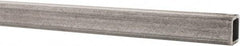 Value Collection - 1 Inch Square x 6 Ft. Long, Low Carbon Steel, Square Welded Tube - 0.12 Inch Wall Thickness, Low Carbon Grade - Apex Tool & Supply