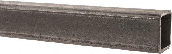 Value Collection - 1-1/2 Inch Square x 6 Ft. Long, Low Carbon Steel, Square Welded Tube - 0.12 Inch Wall Thickness, Low Carbon Grade - Apex Tool & Supply