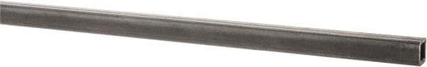 Value Collection - 1/2 Inch Square x 6 Ft. Long, Low Carbon Steel, Square Welded Tube - 0.06 Inch Wall Thickness, Low Carbon Grade - Apex Tool & Supply