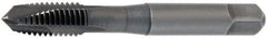 OSG - 5/8-18 UNF, 3 Flute, Oxide Finish, Vanadium High Speed Steel Spiral Point Tap - Plug Chamfer, Right Hand Thread, 3-13/16" OAL, 1-13/16" Thread Length, 0.48" Shank Diam, 2B Class of Fit, Series 300 - Exact Industrial Supply
