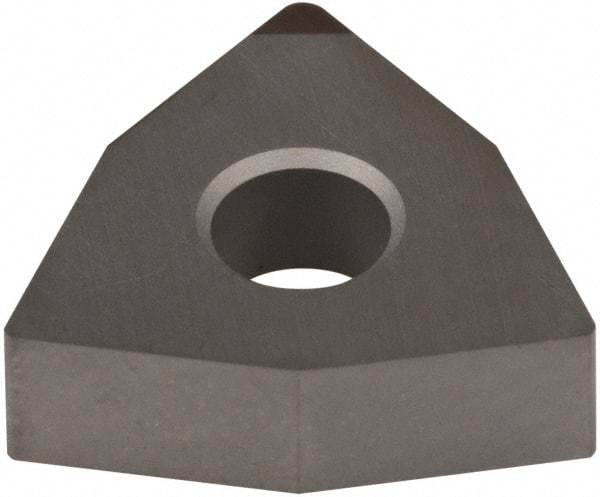 Hertel - SH-WNMA431 Grade HT620BN PCBN Turning Insert - Uncoated, 80° Trigon, 1/2" Inscr Circle, 3/16" Thick, 1/64" Corner Radius - Apex Tool & Supply