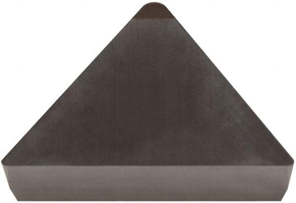 Hertel - SH-TPG321 Grade HT630BN PCBN Turning Insert - Uncoated, 60° Triangle, 3/8" Inscr Circle, 1/8" Thick, 1/64" Corner Radius - Apex Tool & Supply