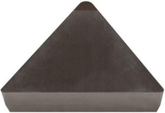 Hertel - SH-TPG221 Grade HT630BN PCBN Turning Insert - Uncoated, 60° Triangle, 1/4" Inscr Circle, 1/8" Thick, 1/64" Corner Radius - Apex Tool & Supply