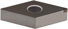 Hertel - SH-DNMA431 Grade HT620BN PCBN Turning Insert - Uncoated, 55° Diamond, 1/2" Inscr Circle, 3/16" Thick, 1/64" Corner Radius - Apex Tool & Supply